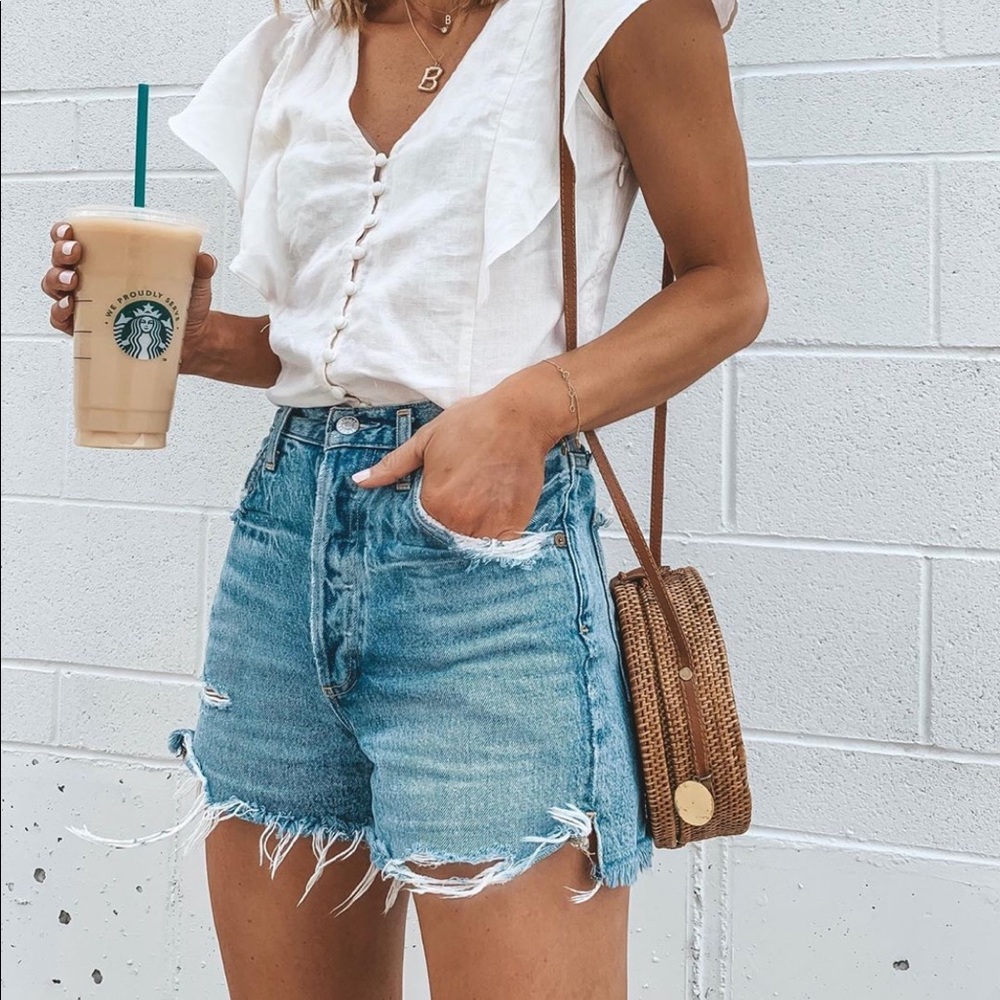 Agolde Dee High Rise Shorts